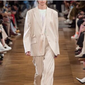 Stella McCartney Blazer Women's 46 US14 Dusty Pink Single Breasted Vented New